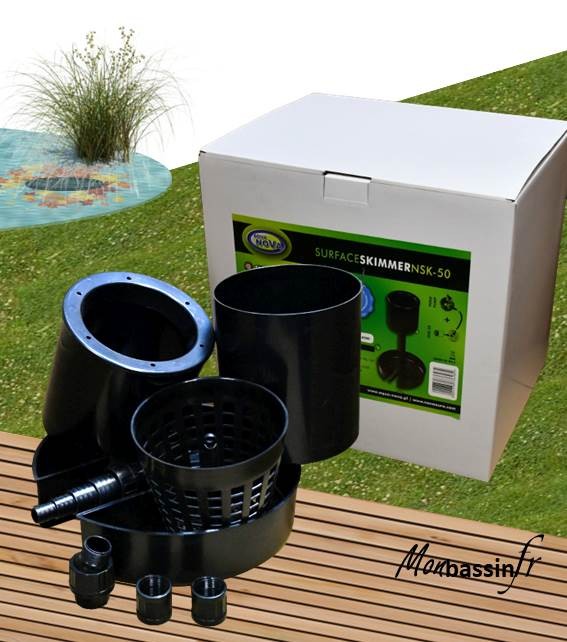 Skimmer - aspirateur de surface bassin - aquanova